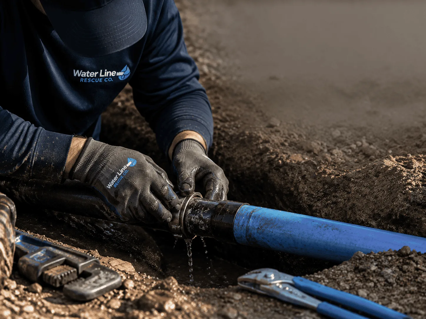 Why choose Water Line Repair in Arlington, KS